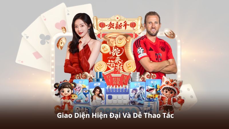Giao Diện Hiện Đại Và Dễ Thao Tác